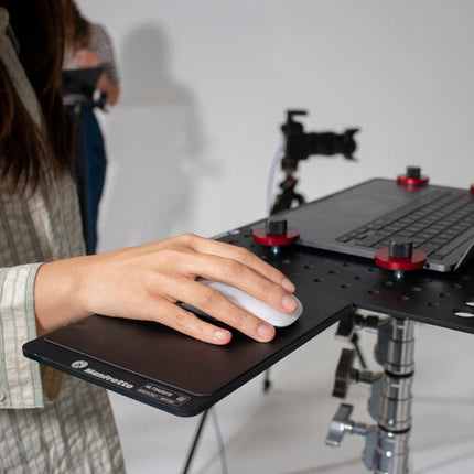 Manfrotto TetherGear Mouse Deck soporte ajustable ambidiestro para ratón