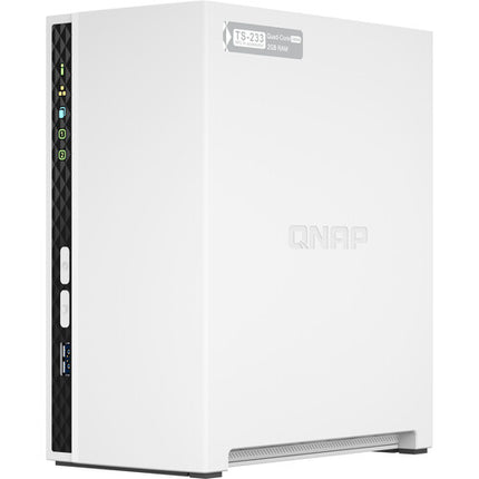 QNAP TS-233 48TB Almacenamiento NAS 2 Bahías 2 x 24TB 7200 rpm SATA III