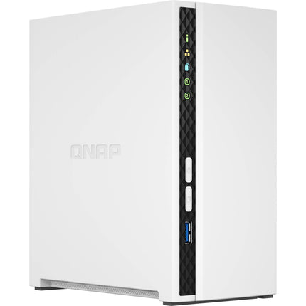 QNAP TS-233-US NAS con 2 Bahías SATA III y CPU 2 GHz Quad-Core
