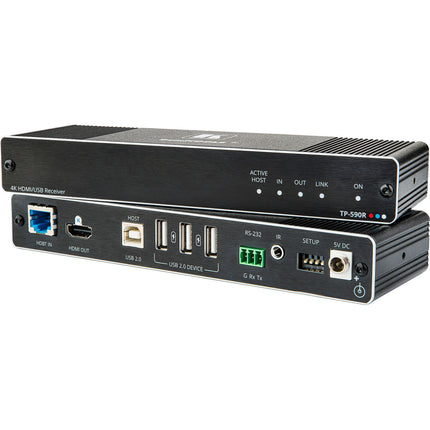 Kramer 4K60 4:2:0 Receptor HDMI USB RS-232 IR HDBaseT 130ft