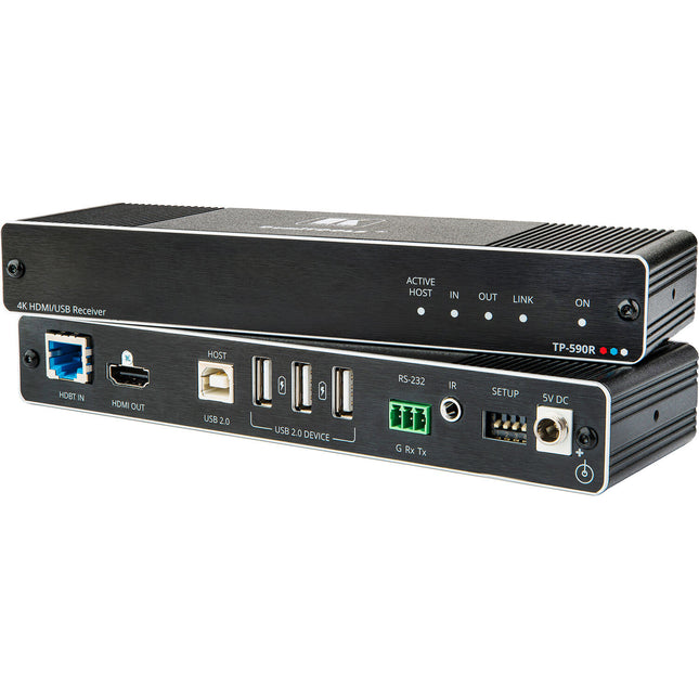 Kramer 4K60 4:2:0 Receptor HDMI USB RS-232 IR HDBaseT 130ft