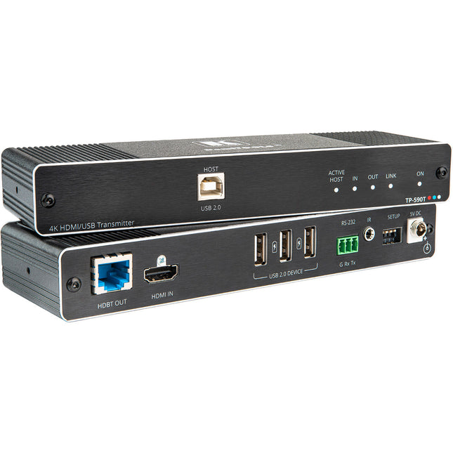 Kramer 4K60 4:2:0 Transmisor HDMI con USB RS-232 IR y HDBaseT 130 pies
