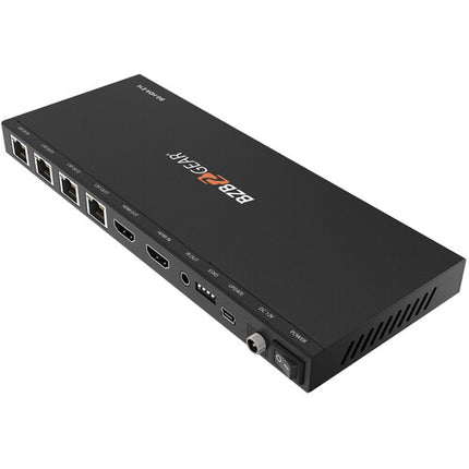 BZBGEAR 1x4 Splitter HDMI 4K30 1080p con 4 Receptores y Kit de Montaje
