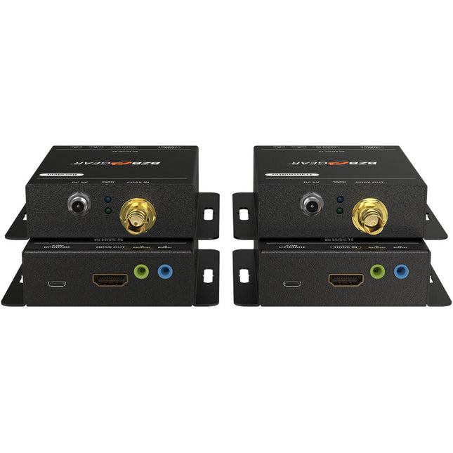 BZBGEAR Extensor HDMI 2.0 4K60 4 4 4 hasta 110m Coaxial IR Bidireccional