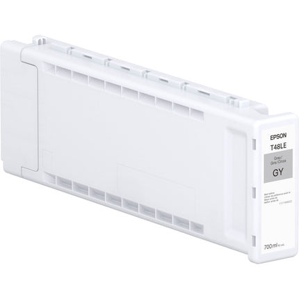 Cartucho de tinta gris Epson T48L UltraChrome PRO6 700mL para SureColor P8570D resistente al agua y desvanecimiento