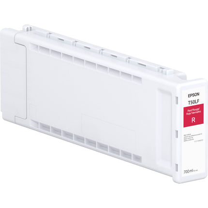 Epson T50L UltraChrome XD3 Tinta Roja 700mL para SureColor T7770D resistente al agua y manchas