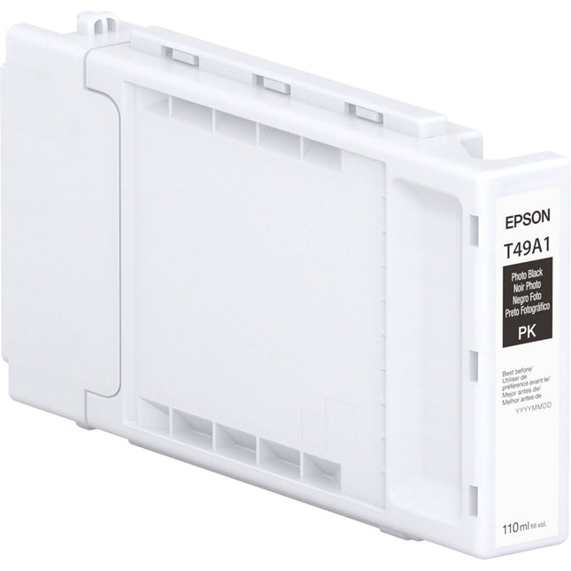 Epson T49A UltraChrome PRO6 Cartucho de Tinta Negra Foto 110mL Resistente al Agua