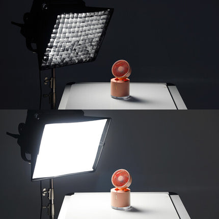 GVM Softbox para Panel LED YU200R con Parrilla Tela 49x46 cm