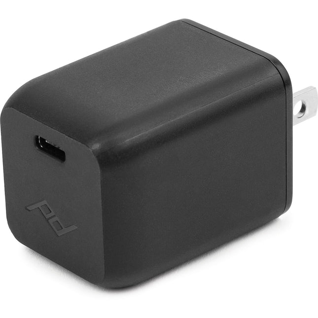 Peak Design Adaptador de corriente USB-C 20W para enchufes US compacto portátil