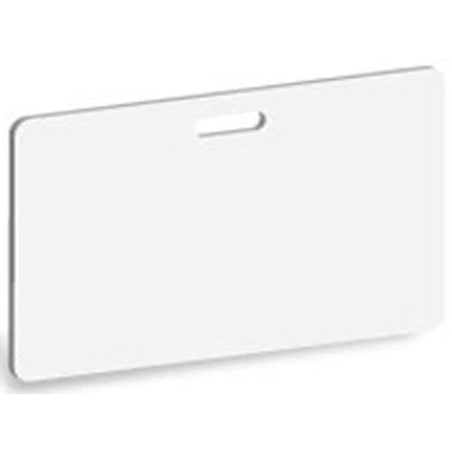 IDC CR-80 Tarjetas PVC en Blanco con Ranura Horizontal 30 mil 500 unidades
