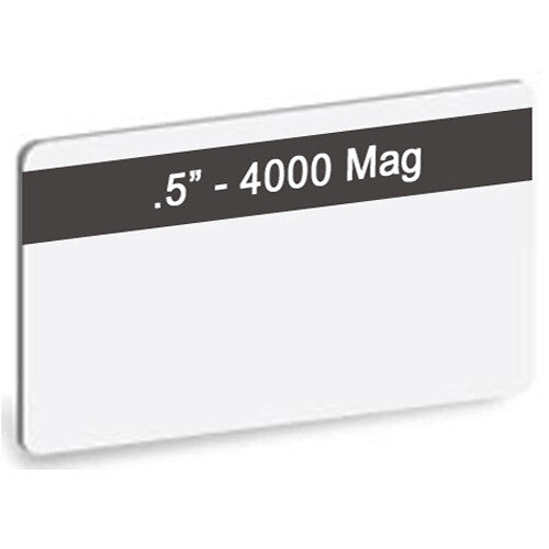 IDC CR-80 Tarjetas PVC en blanco con banda magnética 4000 Oe 30 mil 500 unidades