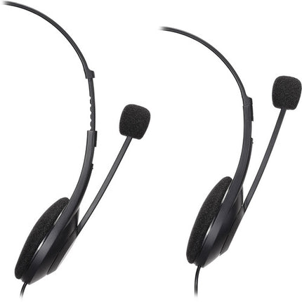 Audio-Technica ATH-101USB Auricular USB Mono con Micrófono Cancelador de Ruido y Control de Volumen
