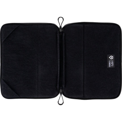 Funda para portátil WANDRD 14" Negra nylon resistente con asa integrada y soportes para laptop