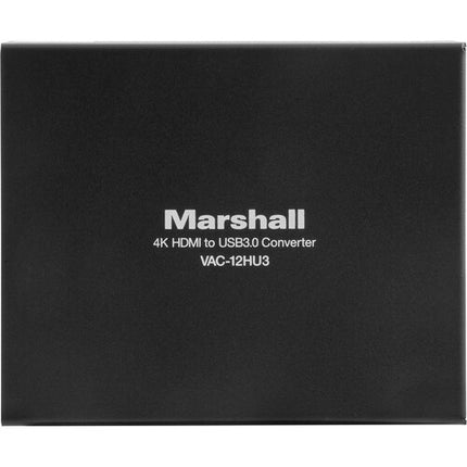Marshall Electronics VAC-12HUC Convertidor HDMI a USB-C UHD 4K 30fps USB 3.0