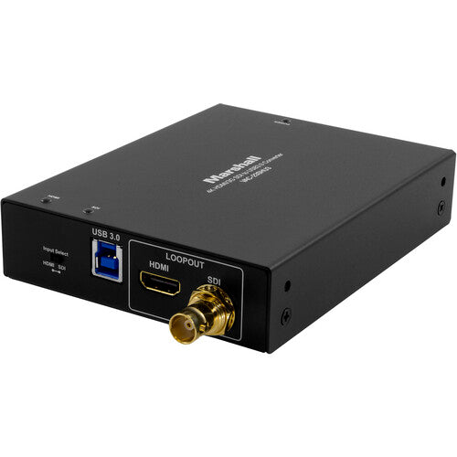 Marshall Electronics VAC-23SHUC Convertidor de 3G-SDI y HDMI a USB-C con soporte 4K y 1080p60