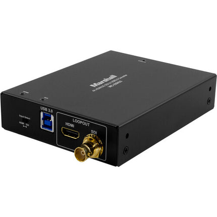 Marshall Electronics VAC-23SHUC Convertidor de 3G-SDI y HDMI a USB-C con soporte 4K y 1080p60
