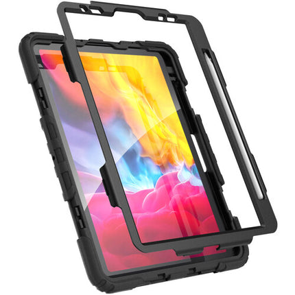 Encased Rugged Shield Funda para iPad Pro 11" y iPad Air 10.9" con Soporte y Correa