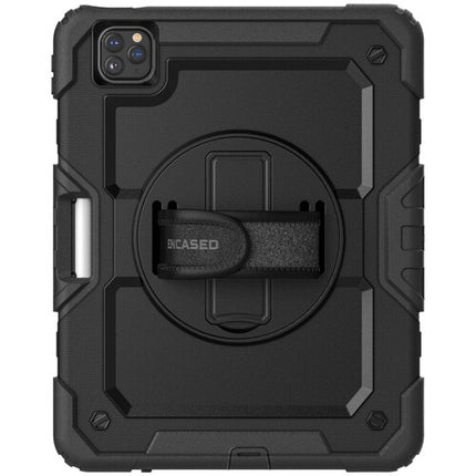 Encased Rugged Shield Funda para iPad Pro 11" y iPad Air 10.9" con Soporte y Correa