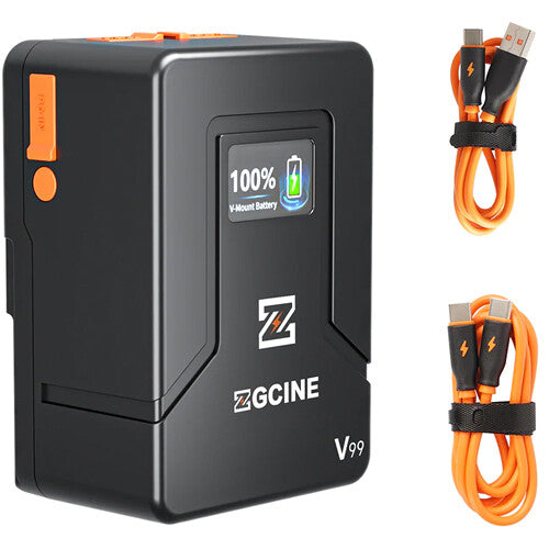 ZGCINE ZG-V99 Batería V-Mount 99Wh con Salidas USB y D-Tap