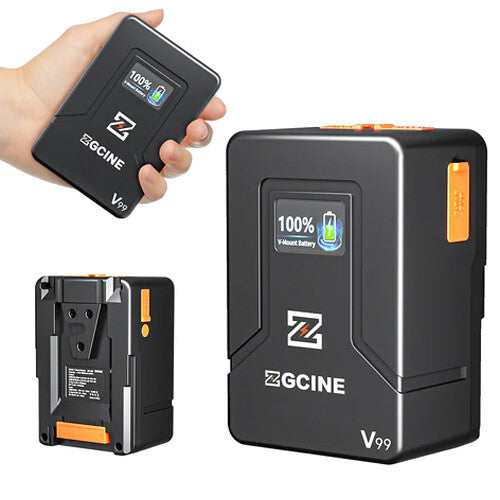 ZGCINE ZG-V99 Batería V-Mount 99Wh con Salidas USB y D-Tap