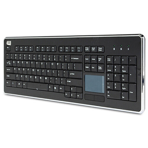 Adesso SlimTouch Teclado con Touchpad inalámbrico 2.4GHz alcance 30 pies