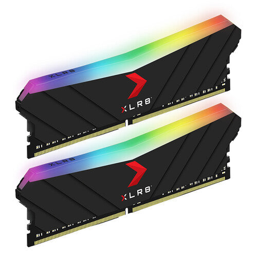 PNY 32GB XLR8 DDR4 3600 MHz Memoria RAM para PC Gaming 2x16GB Negra