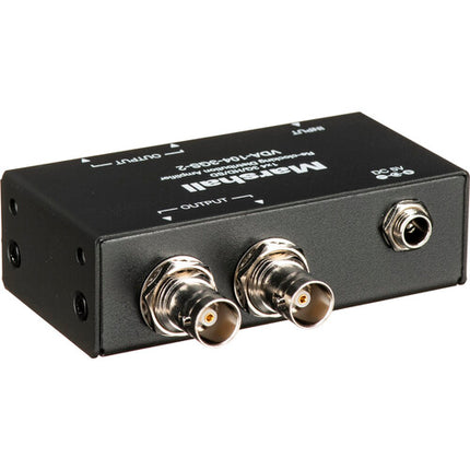 Marshall Electronics VDA-104-3GS-2 Amplificador de Distribución SDI 1x4 2K30 2.97Gbps