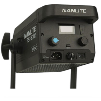 Nanlite FS-300B FS-300C Kit de 3 Luces LED Bi-Color RGB con Softbox 35"