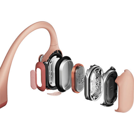 SHOKZ OpenRun Pro Auriculares Deportivos de Conducción Ósea 10h IP55 Rosa