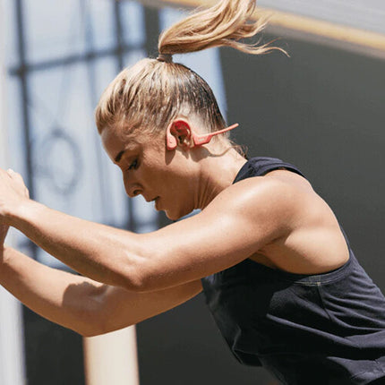 SHOKZ OpenRun Pro Auriculares Deportivos de Conducción Ósea 10h IP55 Rosa