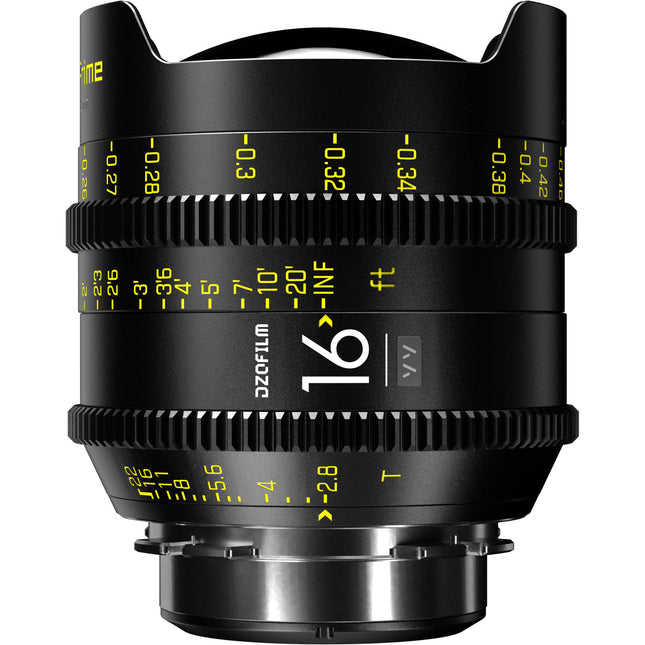 DZOFilm VESPID 16mm T2.8 Lente de Cine Full Frame con Monturas PL y EF