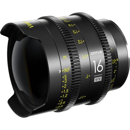 DZOFilm VESPID 16mm T2.8 Lente de Cine Full Frame con Monturas PL y EF