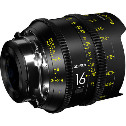 DZOFilm VESPID 16mm T2.8 Lente de Cine Full Frame con Monturas PL y EF