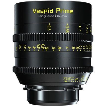 DZOFilm VESPID 75mm T2.1 lente con apertura T2.1 a T22 para sensores Full-Frame