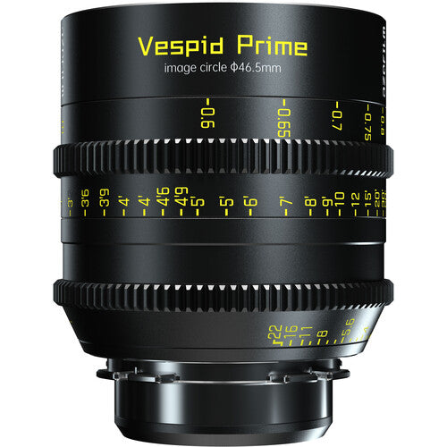 DZOFilm VESPID 75mm T2.1 lente con apertura T2.1 a T22 para sensores Full-Frame