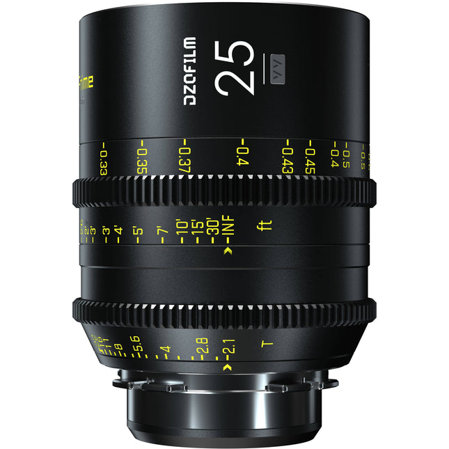 DZOFilm VESPID 25mm T2.1 Objetivo Cinema con Monturas PL y EF 270° Enfoque