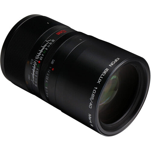 KIPON Ibelux 40mm f0.85 Mark III Objetivo Canon EF-M APS-C f0.85 f22