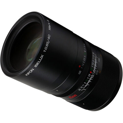 KIPON Ibelux 40mm f0.85 Mark III Objetivo Canon EF-M APS-C f0.85 f22