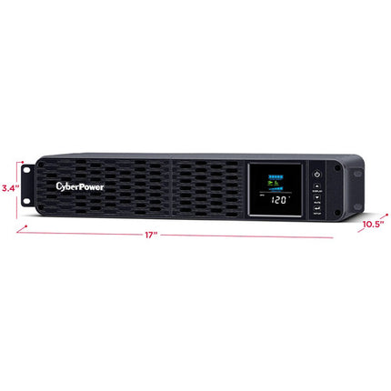 CyberPower 1000W PFC UPS Rackmount 1500VA 8 Salidas NEMA 5-15R