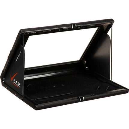 Onetakeonly Pad Prompter para tablets hasta 12.9" para rigs de 15mm con vidrio beamsplitter 70/30 y funda antirreflejo