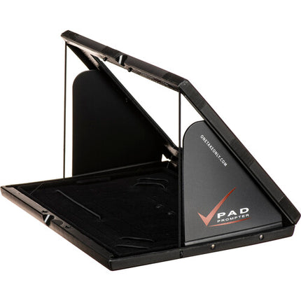 Onetakeonly Pad Prompter para tablets hasta 12.9" para rigs de 15mm con vidrio beamsplitter 70/30 y funda antirreflejo