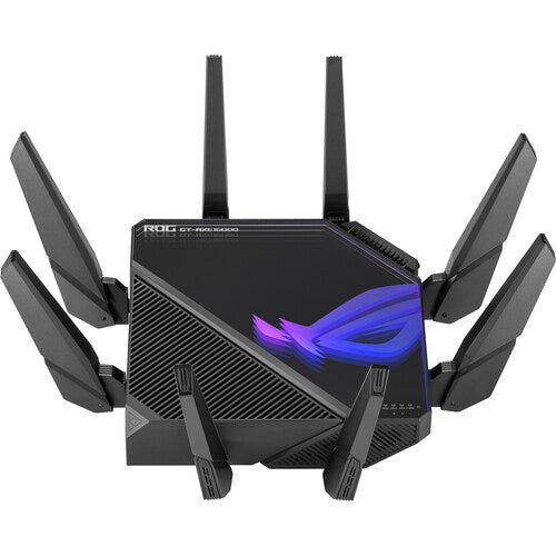 ASUS Republic of Gamers Rapture GT-AXE16000 Router inalámbrico quad-band 15660 Mb/s 8 antenas 10G