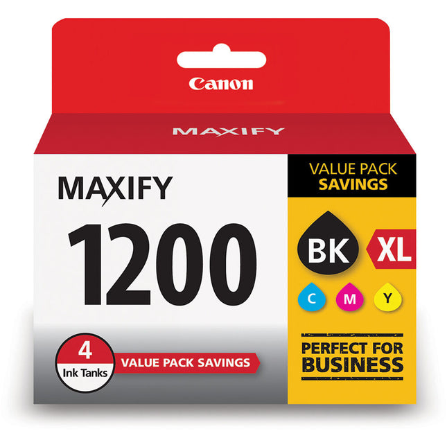 Canon PGI-1200XL pack de 4 tintas para impresión Máxima duración