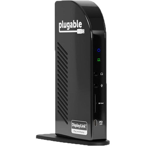 Plugable UD3900C4 Estación de Acoplamiento USB Tipo-C 4 HDMI 4 USB 3.1 1 Gb Ethernet
