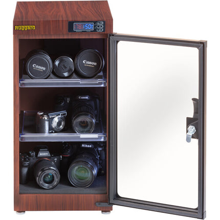 Ruggard EDC-50L-RM Gabinete Seco Electrónico 50L con Luz LED y Control de Humedad