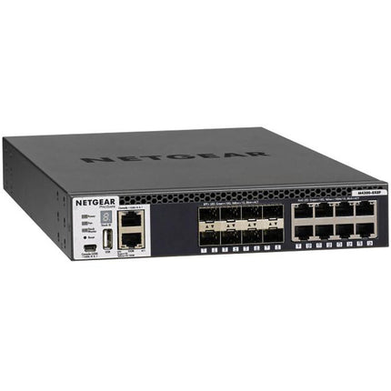 Netgear M4300-8X8F Switch de Red Gestionado 8 Puertos 10G RJ45 y 8 Puertos SFP+ 320 Gb/s