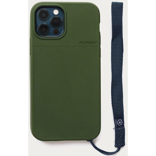 Moment Nylon Phone Wrist Strap Azul Nylon Militar Tamaño Universal