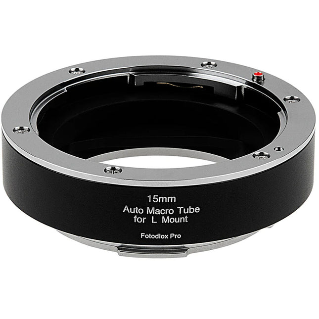 FotodioX Tubo de Extensión Macro Automático 15mm para Cámaras L-Mount Metal