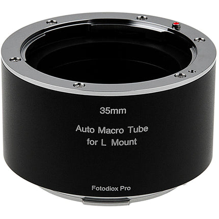 FotodioX Tubo de Extensión Macro Automático 35mm para Cámaras L-Mount Metal