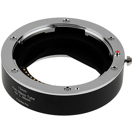 FotodioX Tubo de Extensión Macro Automático 15mm para Cámaras L-Mount Metal